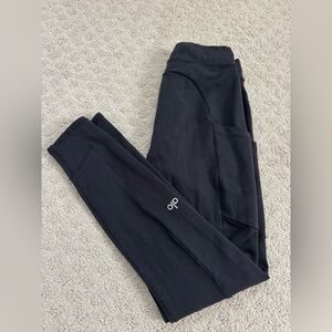Alo leggings xxs black